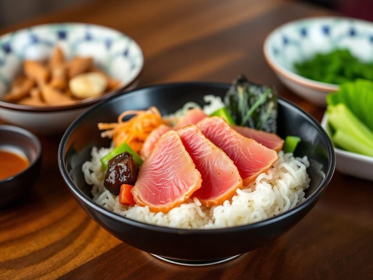 Japanese Tuna Donburi