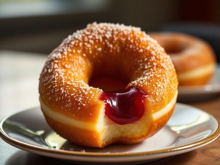 Jelly-Filled Doughnut Hole