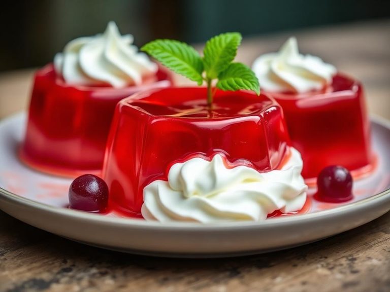 Jelly with Whipped Cream