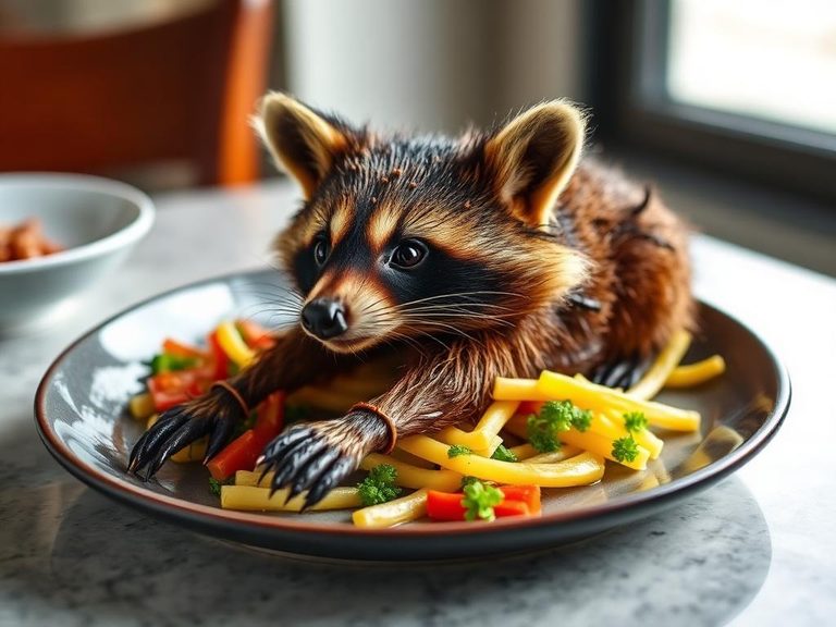 Jerk-Spiced Raccoon