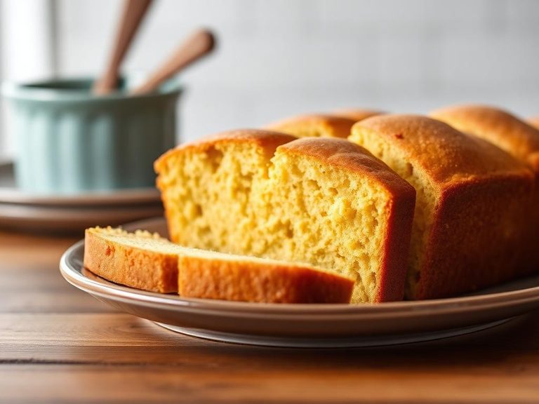 Johnnycake batter bread
