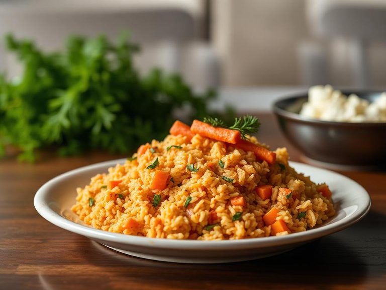 Jollof Rice with Carrots