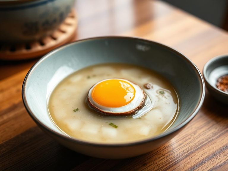 Jook with Century Egg