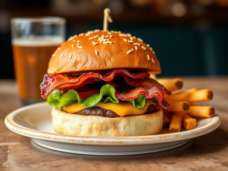 Jr. Bacon Cheeseburger