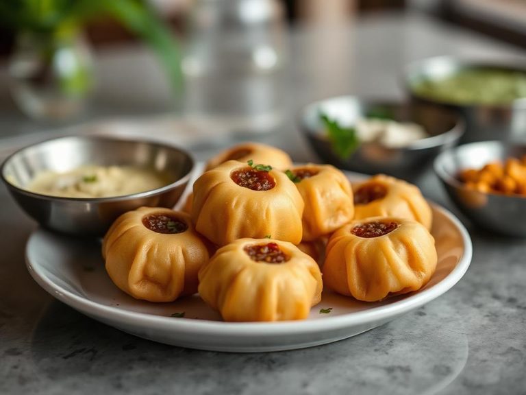 Kachori (a stuffed variant)