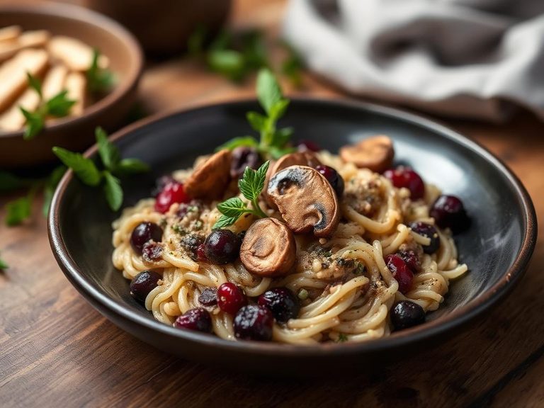 Kamut Berry Risotto with Mushrooms