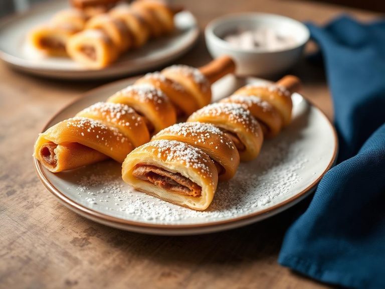 Kanelstang (Cinnamon stick pastry)