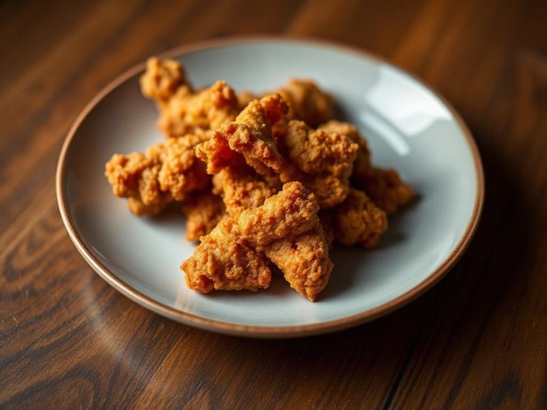 Kawa (West African fried chicken skin)