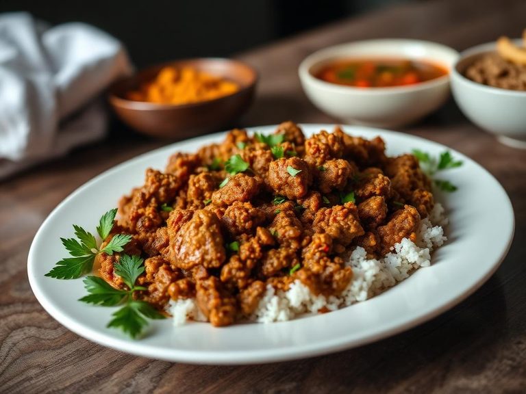 Keema (Indian/Pakistani minced meat curry)