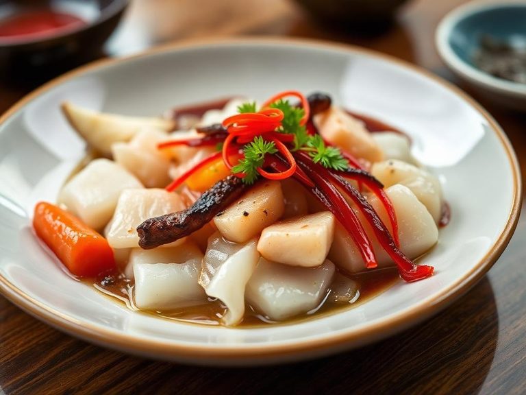 Kenchin-jiru (Buddhist vegetable soup)