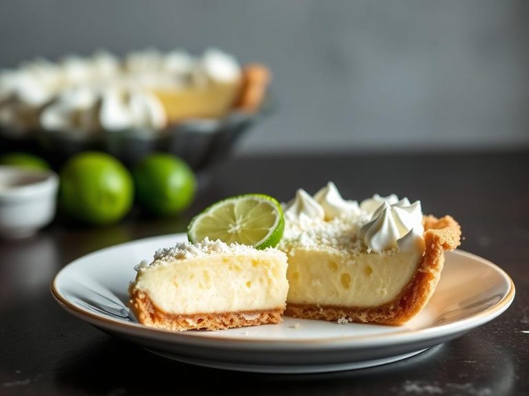 Key Lime Coconut Pie