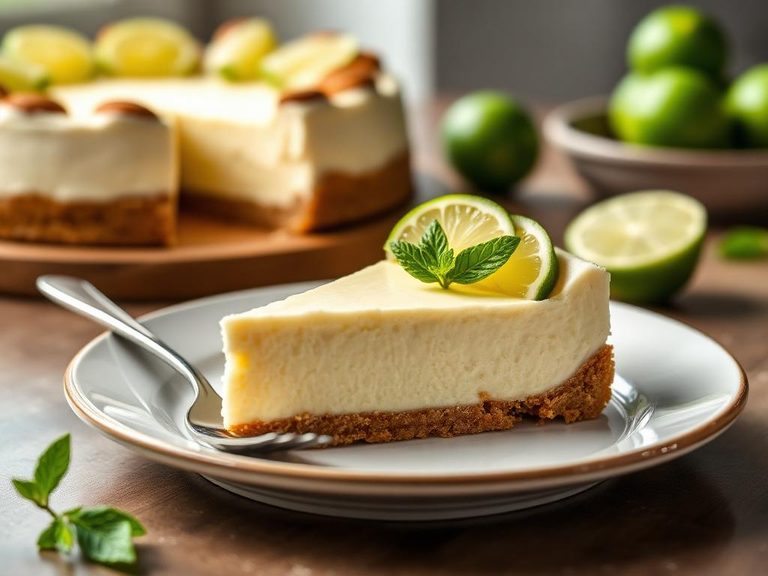 Key Lime No-Bake Cheesecake