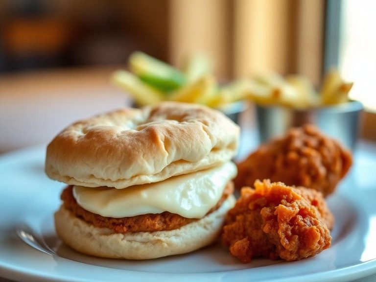 KFC Chicken and Biscuit Meal