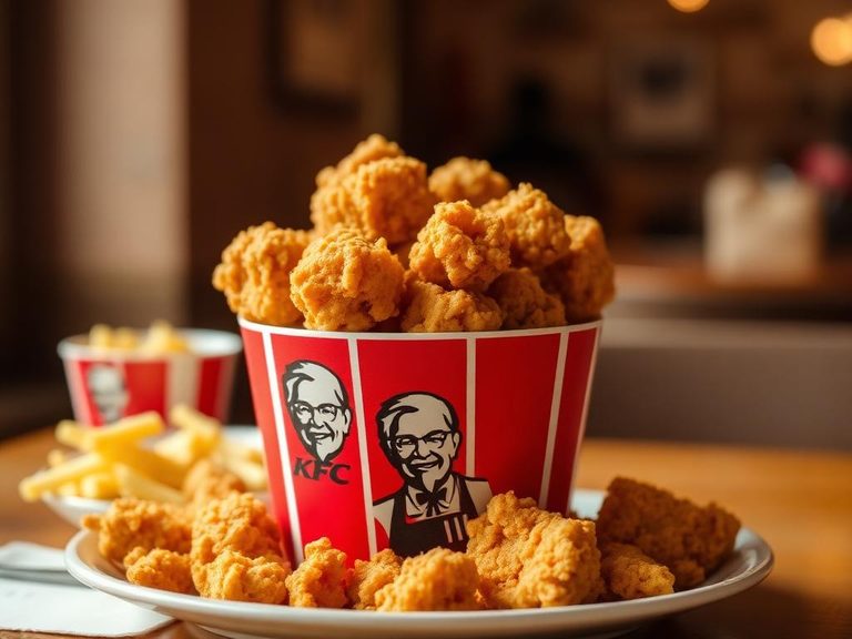KFC Popcorn Chicken Bucket