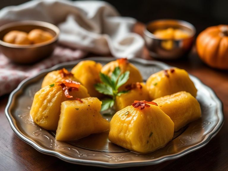 Khatta Meetha Kaddu (with pumpkin)