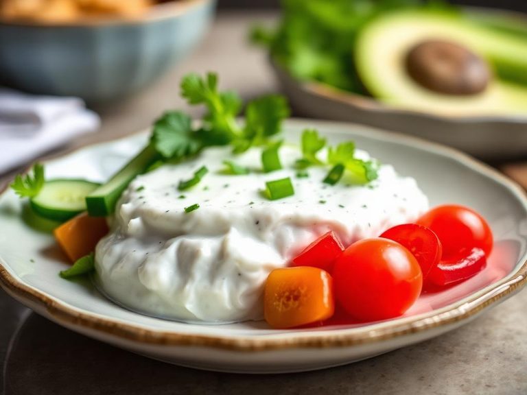 Khiyar bi Laban (Lebanese cucumber yogurt)