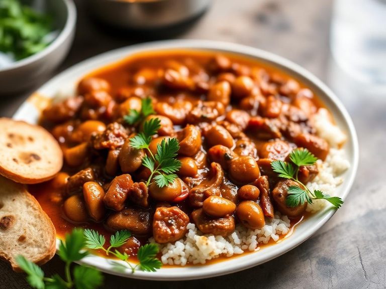 Kidney bean curry (Rajma)