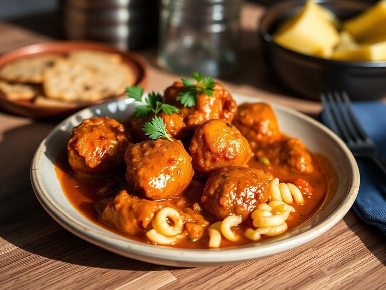 Kidney Curry (British-Indian style)