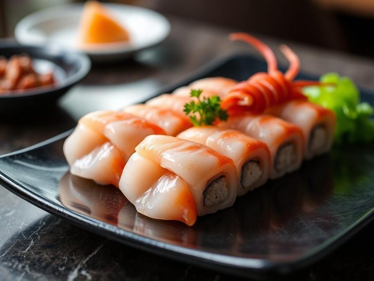 King Crab Sushi or Sashimi