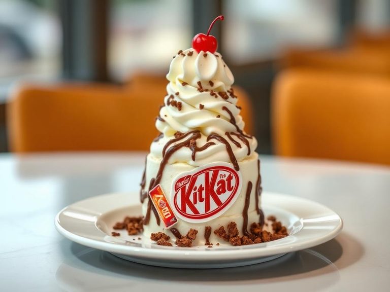 KIT KAT Ice Cream Sundae