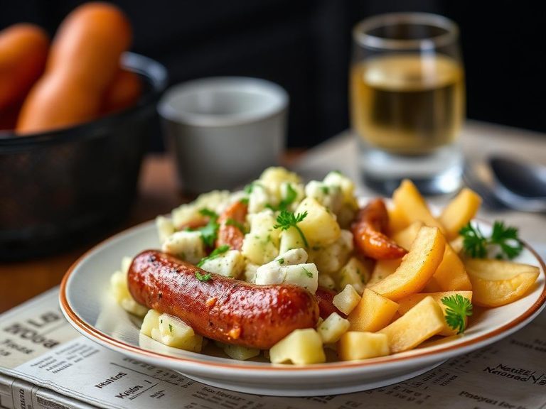 Knackwurst and Potato Salad