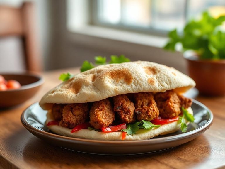 Kofta Pita Sandwich