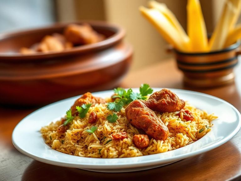 Kolkata Chicken Biryani