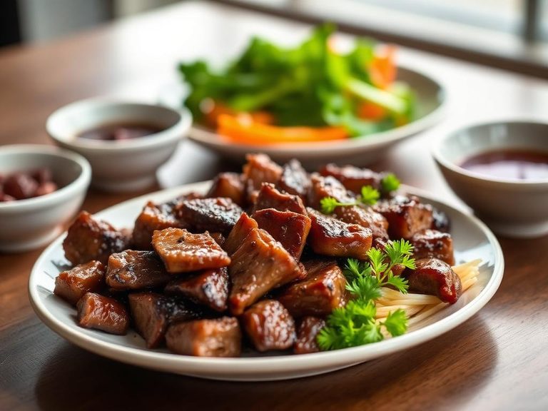 Korean BBQ beef (bulgogi)