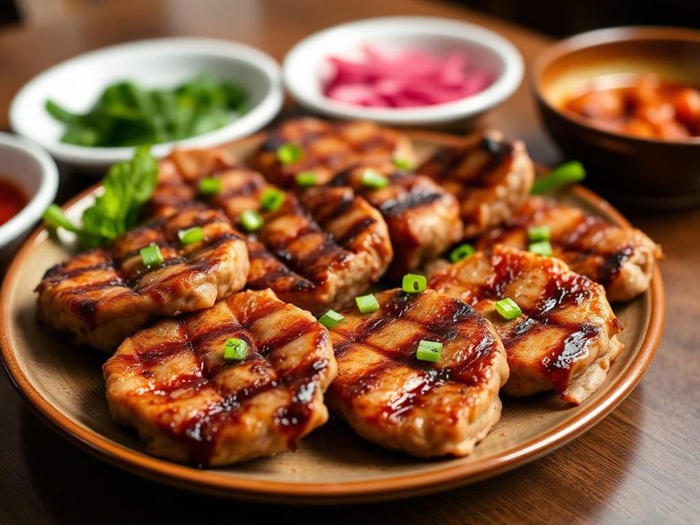 Korean BBQ (bulgogi-style patties)