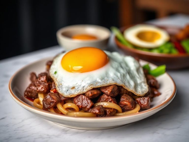 Korean Beef Bulgogi with Egg