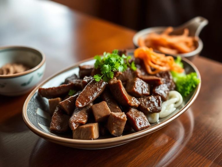 Korean braised beef