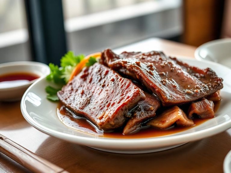 Korean braised brisket
