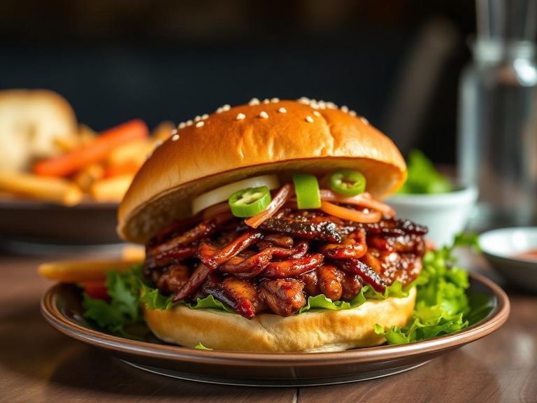 Korean Bulgogi Burger