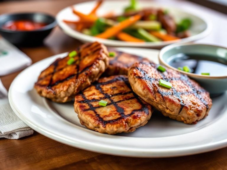 Korean Bulgogi-style Patties