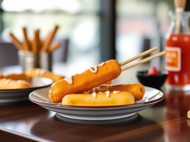 Korean Corn Dogs