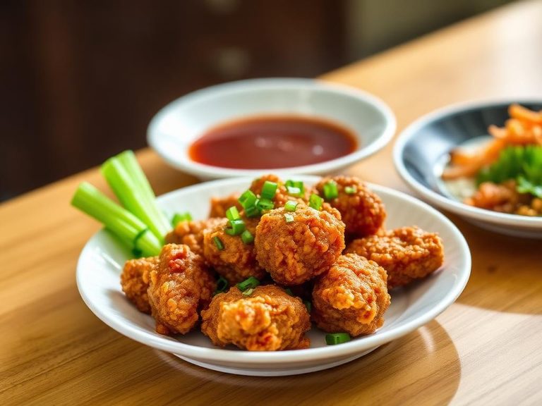 Korean Fried Chicken (Dakgangjeong)