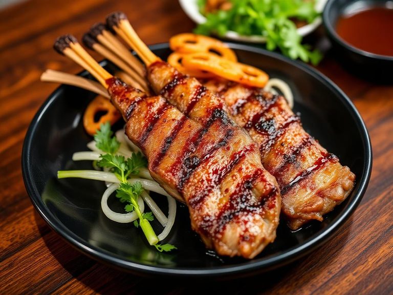 Korean Grilled Lamb Flap