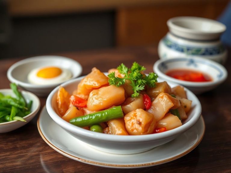 Korean Jangjorim (soy-braised)