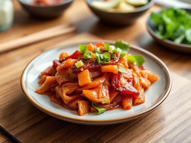 Korean Kimchi Bokkeumbap