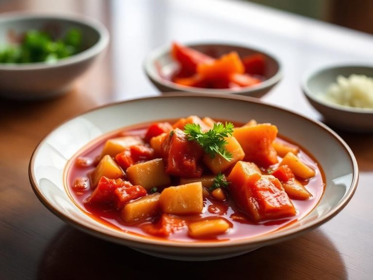 Korean Kimchi Jjigae (Stew)