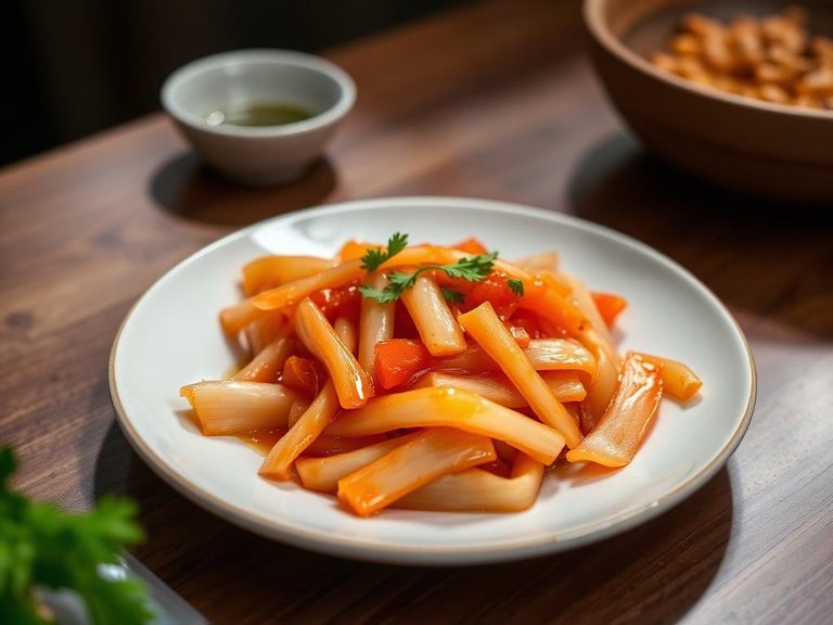 Korean Lotus Root Kimchi