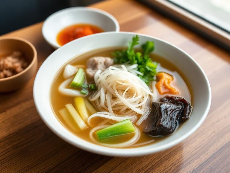 Korean Naengchae (cold jellyfish salad)