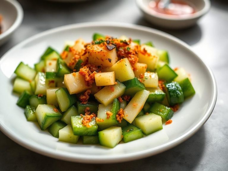 Korean Oi-namul