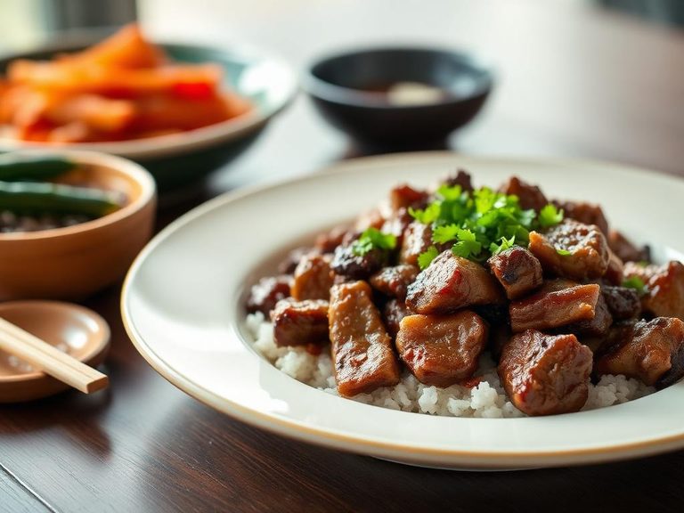 Korean pork bulgogi