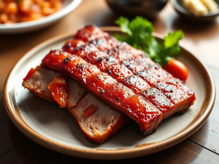 Korean Samgyeopsal (Grilled Pork Belly)