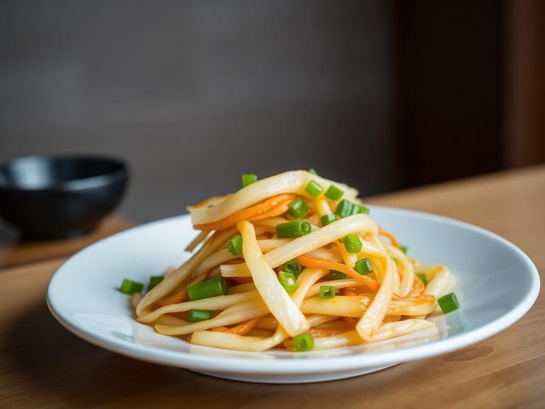Korean Stir-fried Lotus Root