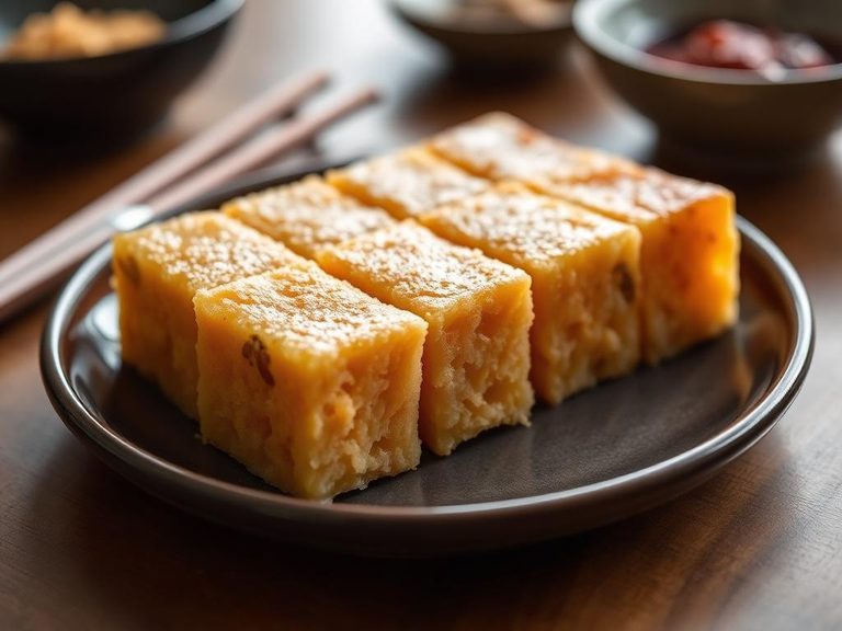 Korean Sweet Potato Rice Cake