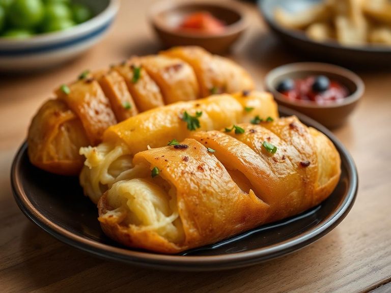 Kumpir (Turkish stuffed potato)
