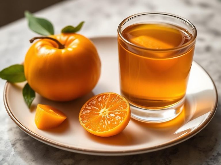 Kumquat and Ginger Tea