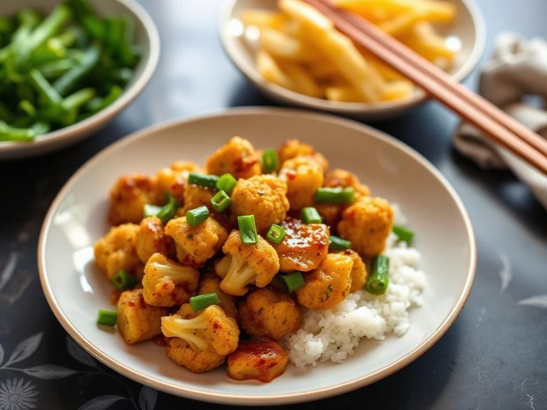 Kung Pao Cauliflower